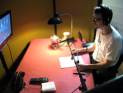 DVD Noah_Sven beim Audiokommentar
